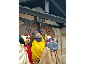 Aussendung der Sternsinger in Naumburg (Foto: Andrea Fischer)